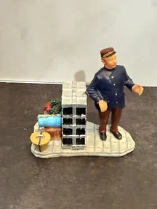 Lemax Bellhop Bellman Baggage Handler Conductor Christmas Village Accessory - Picture 1 of 5