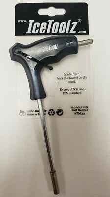 Herramienta de radios para bicicleta IceToolz 12C1, boquilla hexagonal de 5,5 mm Foto 1 de 2