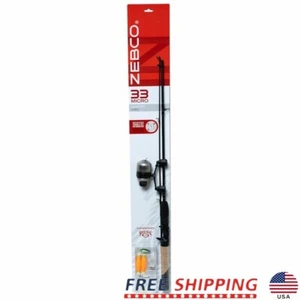 Spincast Fishing Rod Reel Combo Adjustable Drag Durable EVA Cork Handle New - Picture 1 of 6