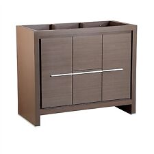 Fresca Allier 40" Gray Oak Modern Bathroom Cabinet - FCB8140GO
