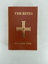 THE RITES of the Catholic Church Volume Two - Catholic Church Pueblo Pub. 1991