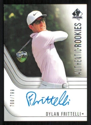 2021 SP Authentic #92 Dylan Frittelli AU /799 - Image 1 of 2