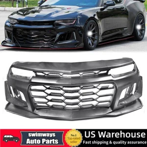 For 2010-2014 Chevy Camaro 5TH to 6TH Gen 1LE Style Front Bumper Kit Conversion - Picture 1 of 18