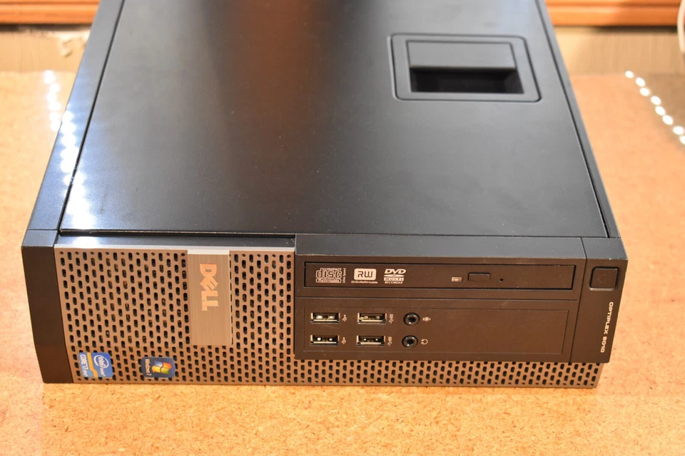 Dell Optiplex 9010 SFF Quad Core i7-3770 3.4GHz 4GB RAM 1TB HDD Windows XP WiFi - Image 1 of 4