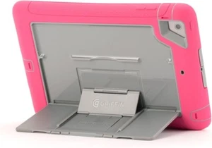 Genuine Griffin Survivor Slim Impact Case for iPad Mini 2 Mini 3 Pink Grey - Picture 1 of 4