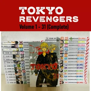 Tokyo Revengers Manga Volumen 1-31 Versión Inglés (MEDIO JUEGO COMPLETO) ENVÍO ACELERADO - Imagen 1 de 10
