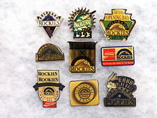 9 DIFF. COLORADO ROCKIES  MLB Licensed Baseball Pins