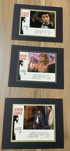 Original 1983 Scarface Movie Lobby Cards Framed Full Set Al Pacino 11” x 8 Vin  - Picture 1 of 4