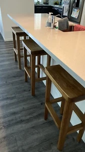 bar stools X 3 - Picture 1 of 4