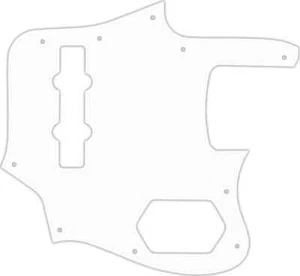 WD Custom Pickguard For Fender 2006-2009 Made In Japan Deluxe Jaguar Bass #04... - Picture 1 of 1