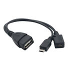 USB OTG Smart Phone Extension Cable With Powered Data Cable For