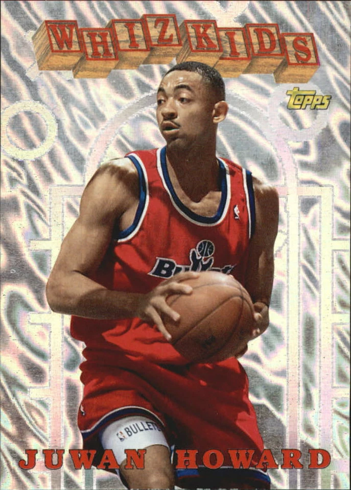  1995-96 Topps Whiz Kids #WK3 Juwan Howard Washington Bullets - Image 1 of 1