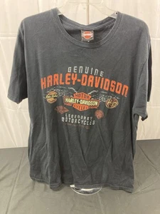 Harley Davidson Men’s Gray Short Sleeve T Shirt Size XL Memphis TN - Picture 1 of 5