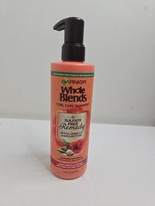 Garnier Whole Blends Sulfate Free Hibiscus and Shea Shampoo, Dry Curls, 12 Oz. - Picture 1 of 5