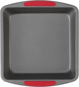 GoodCook MegaGrip 8” x bandeja para hornear cuadrada antiadherente con 8 x 8", gris - Imagen 1 de 6