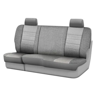 For Chevy Silverado 3500 11-13 Series 2nd Row Dark Gray & Light Gray Seat Covers Foto 1 de 4