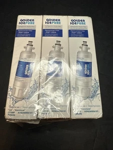 Paquete de 3 filtros de agua para refrigerador ICEPURE RWF1200A nuevos - Imagen 1 de 3