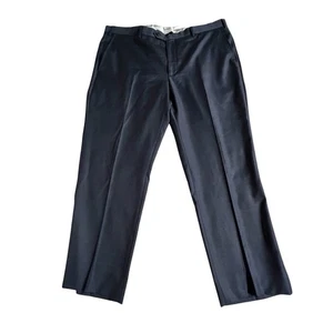 Santorelli Roma Dress Pants Mens 42 Blue Loro Piana Luxury %100 Wool Italy Made - Picture 1 of 9