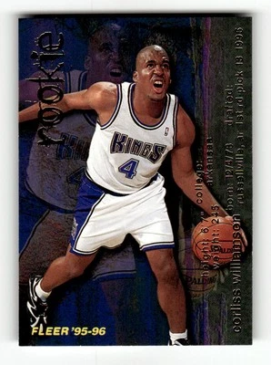 1995-96 Fleer #318 Corliss Williamson - Image 1 of 2