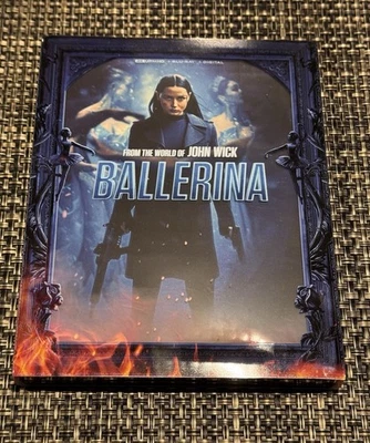 Ballerina 4K UHD + Blu Ray + чехол Walmart эксклюзивный Steelbook без цифровой - Изображение 1 из 4