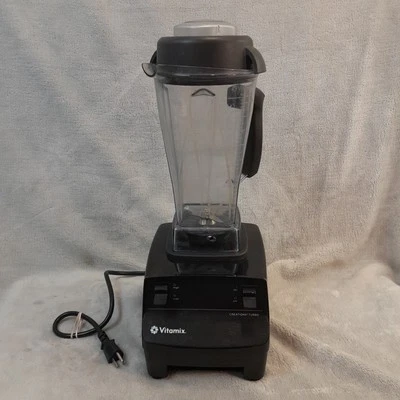 Batidora Vitamix VM0102 mezcla turbo dos velocidades con contenedor de 68 OZ y tapa probada Foto 1 de 4
