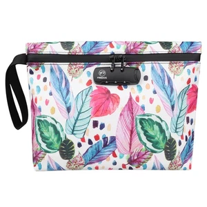Printed Smell Proof Bags with Combination Lock, Carbon Lined Odor Proof Stash... - Picture 1 of 8