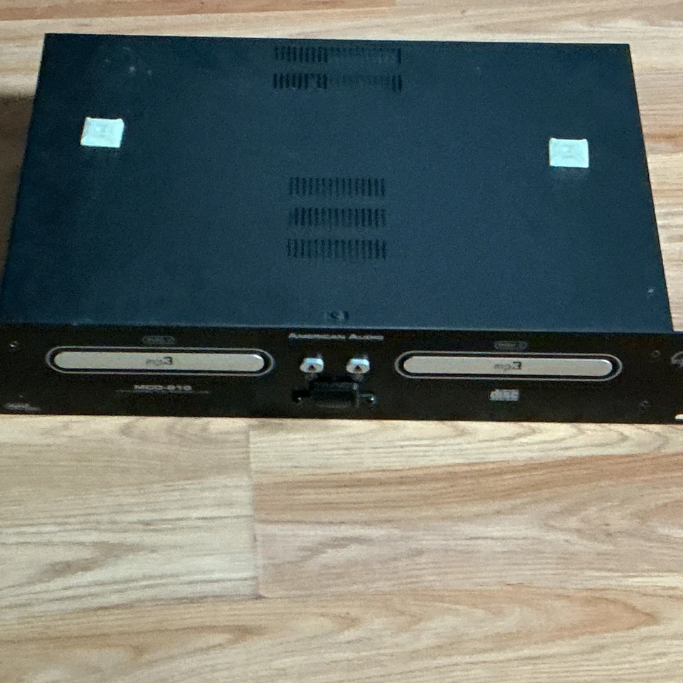 Componente reproductor de CD doble American Audio DCD-PRO310 DJ sin control remoto sin cables Foto 1 de 1