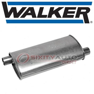 Walker SoundFX Left Exhaust Muffler for 1996-1999 Ford Taurus 3.0L V6 - ws - Image 1 of 4