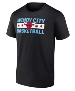 Camiseta Fanatics NBA Chicago Bulls Hometown Collection Windy City - Nueva - Grande - Imagen 1 de 3