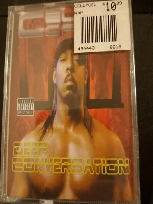 NEW Celly Cel Deep Conversation 2000 Cassette Tape Album Hiphop Rap WC Kurupt - Image 1 of 4