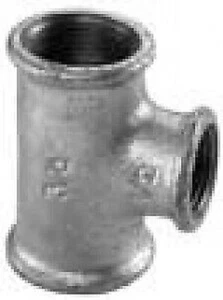 Galvanized T-Pieces (Reduced Outlet) in Various Sizes - Picture 1 of 1