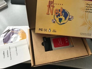 CardBus 10/100M Fast Ehernet PC Card für Notebook NEU, mit CD - Photo 1/3