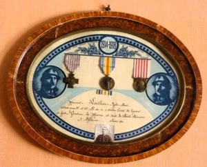 Ehrentafel eines französischen Soldaten des 1. Weltkrieges - Picture 1 of 4