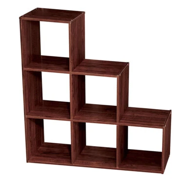 ClosetMaid 1045 3 Tier Wooden Cubeical Organizer, Dark Cherry - Image 1 of 4