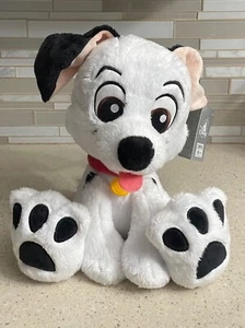 Juguete de peluche de 12" con etiquetas Big Feet Lucky 101 Dálmatas parques de la tienda Disney - Imagen 1 de 5