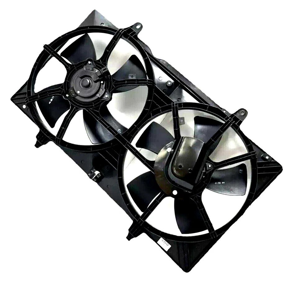 Conjunto de ventilador de radiador y condensador doble FA70149 para Nissan Altima 2002-2006 Foto 1 de 4