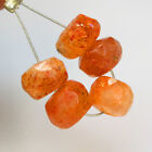 6.52 Ct $1 No Reserve Auction ~ Natural Fanta Color Sunstone Round Beads - V393