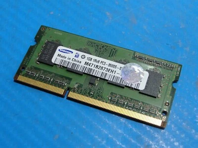 MacBook Pro A1278 Samsung 1GB 1Rx8 SO-DIMM Memory RAM PC3-8500S M471B2873EH1-CF8 - Image 1 of 3