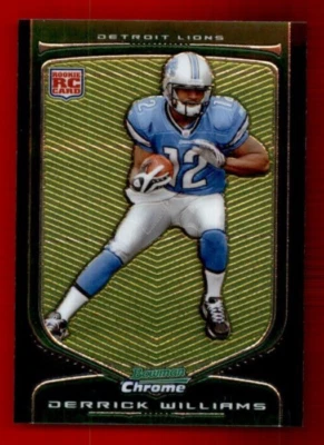 2009 Bowman Chrome #123 Derrick Williams RC. - Image 1 of 2