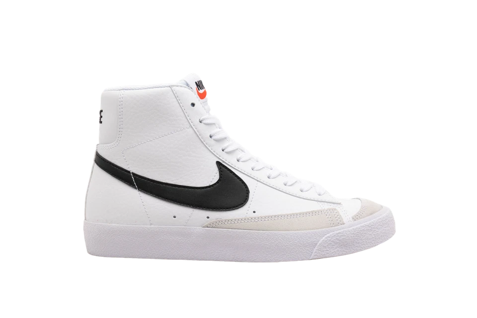 Size 6.5 (GS) - Nike Blazer Mid 77 White Black