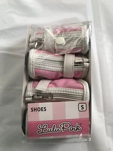 Dog Shoes Weather Protection Size Small Lulu Pink - Picture 1 of 7