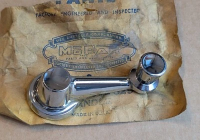 Mopar NOS Window Crank Handle 1955-59 Chrysler & Imperial, 1959 DeSoto MS2 MS3 - Image 1 of 2
