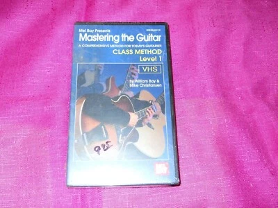 VHS video, Mastering the Guitar, Level 1, Mel Bay, new 52 minute video for class - Image 1 of 2
