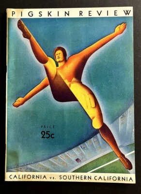 USC Cal Bears 1932 Football Program (USC Undefeated National Championship Team)  - Image 1 of 3