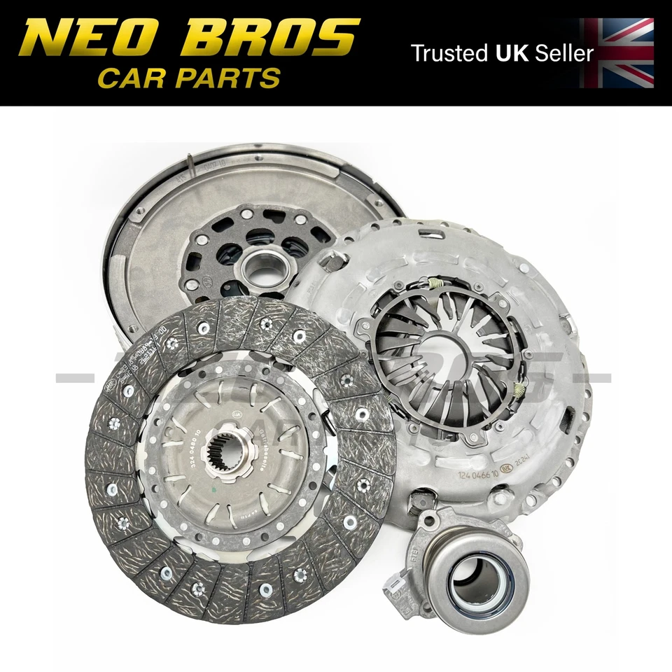 Genuine Dual Mass Flywheel Clutch, Slave Kit Saab 9-3 Twin Turbo 1.9 TTiD Z19DTR - Image 1 of 1