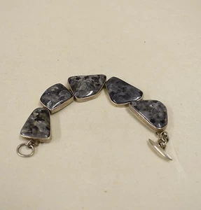 Bracelet Silver Sterling Labradorite Bracelet - Picture 1 of 3