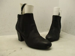 Botines CLARKS BENDABLES Cuero Negro Sin Cordones Talla 8.5 M Estilo 66999 - Imagen 1 de 9