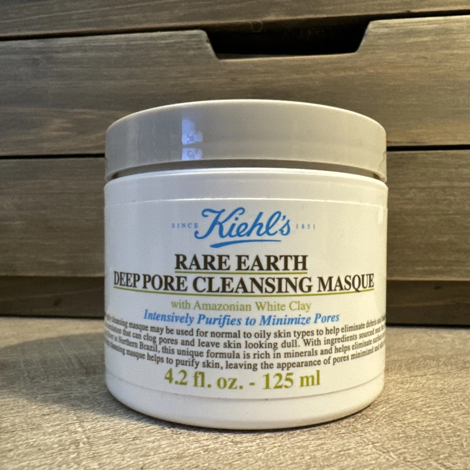 Mascarilla limpiadora profunda de poros de tierras raras Kiehl's 4,2 fl oz / 125 ml Foto 1 de 1