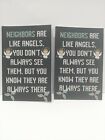 2X Neighbors Are Like Angels Journal Notebook Gifts For Neighbors