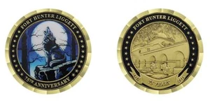 MONEDA DE DESAFÍO ARMY FORT HUNTER LIGGETT CALIFERIA 75 AÑOS 1,75 - Imagen 1 de 1